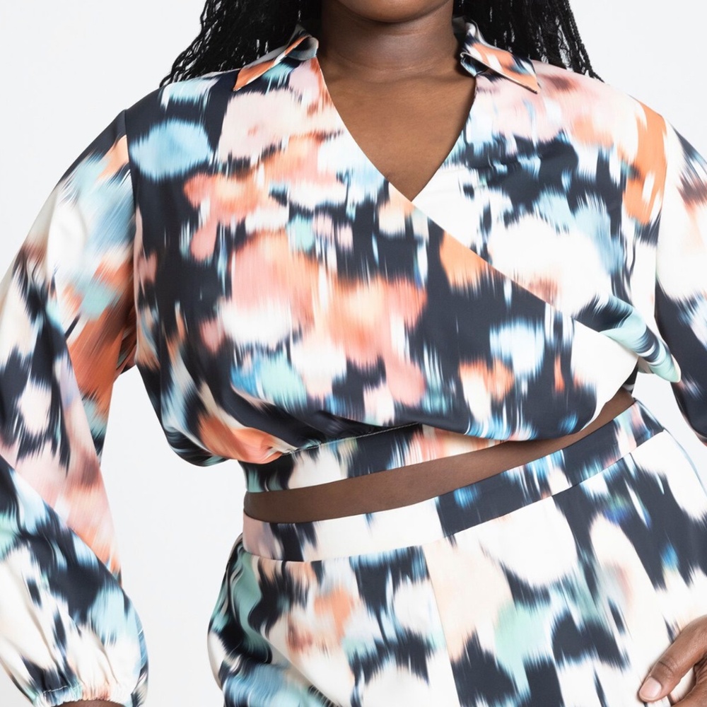 Fold Over Blouse
